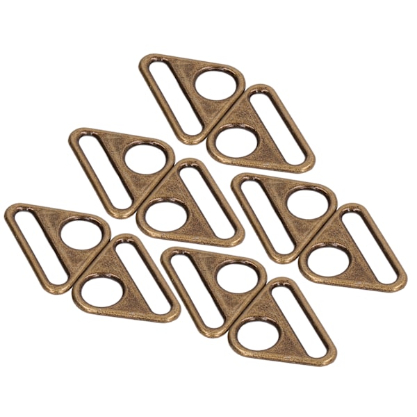 10 stk. justerbar spænde 38mm justerbar zinklegering multifunktion letvægts bærbar bagage tilbehør bronze