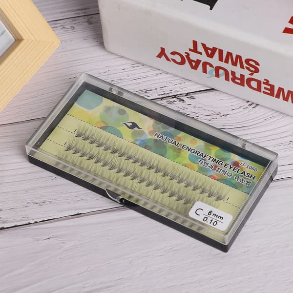 Ripsienpidennykset Paksut Pitkät Tekoripset Meikki Ripsienpidennys 6mm