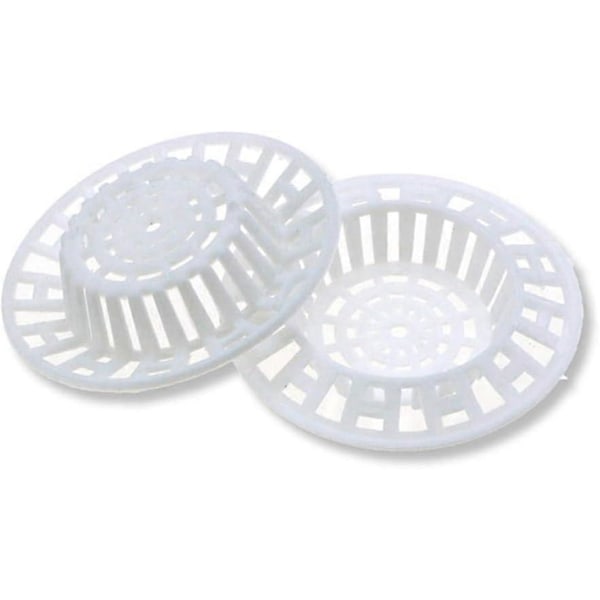 Förpackning med diskbänksil i plast för badrum - 7cm - Vit - Ekonomisk och hållbar