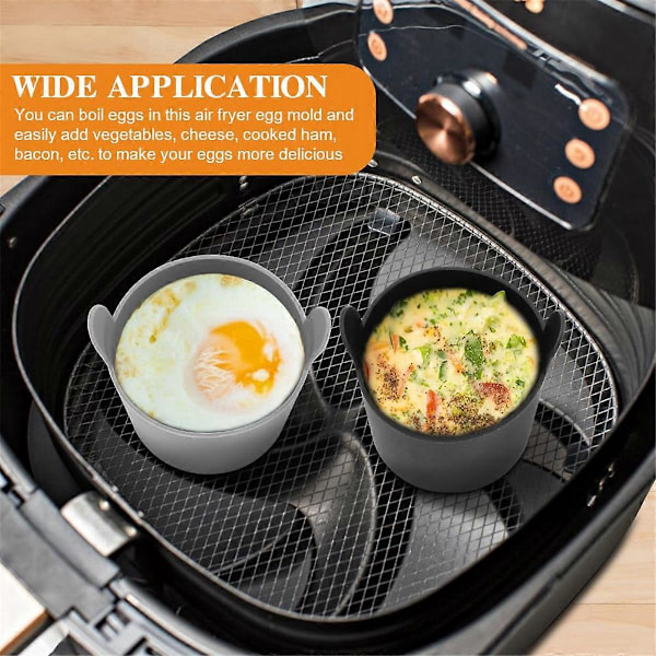 4 stk. Ramekins for Airfryer, Airfryer Eggformer