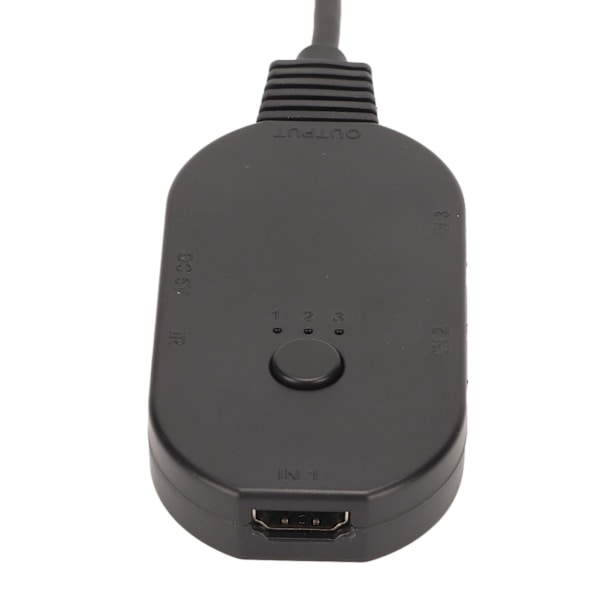 4K 60HZ HD Multimedia Interface Switch 3 in 1 ut 18Gbps HD Multimedia Interface Switcher med fjärrkontroll