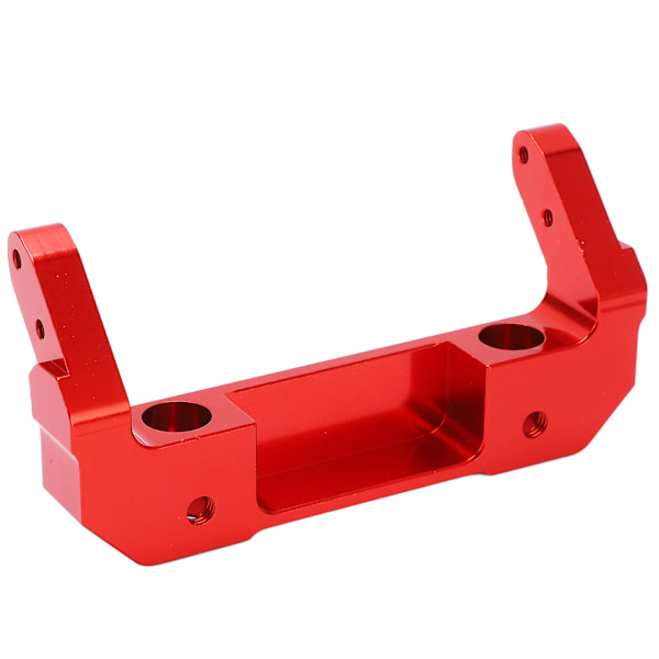 RC-etupuskurin kiinnike alumiiniseoksesta, helppo asennus, hienostunut, kaunis RC-auton osa Axial 1/6 SCX6 -punaiselle