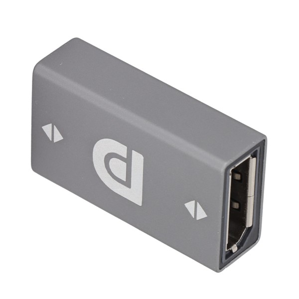 HD Big Displayport Kvinne til Big Displayport Kvinne Adapter Audio og Video Sync Converter