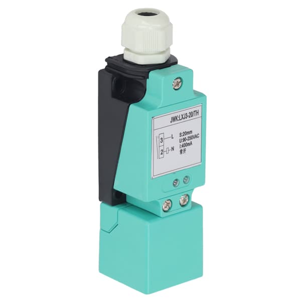 Induktiv analog sensor nærhedsafbryder til afstandsmåling PNP normalt åben 90-250VAC