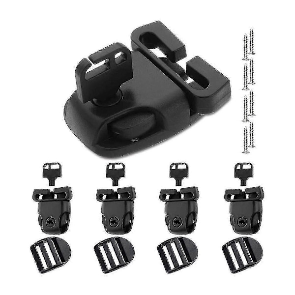 4 Set Spa Badtunna Lock Klämmor Lås Ersättningskit Badtunna Lock Lås Klämma Lås för Lockrem