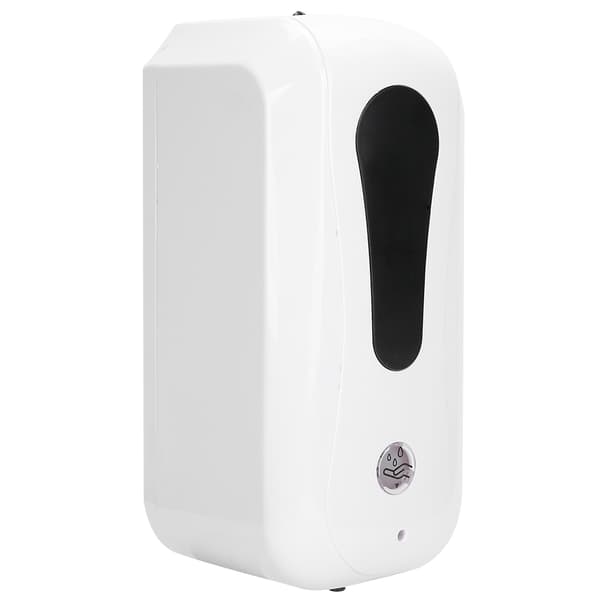1200ML Automatisk Induksjon Såpedispenser Berøringsfri Veggmontert Flytende Håndvaskbeholder USB-lading