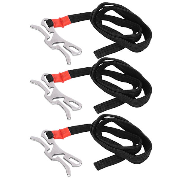 3st Outdoor Tourniquet Bandage Bleed Stop Tool Skada Överlevnadsbälte Nödutrustning