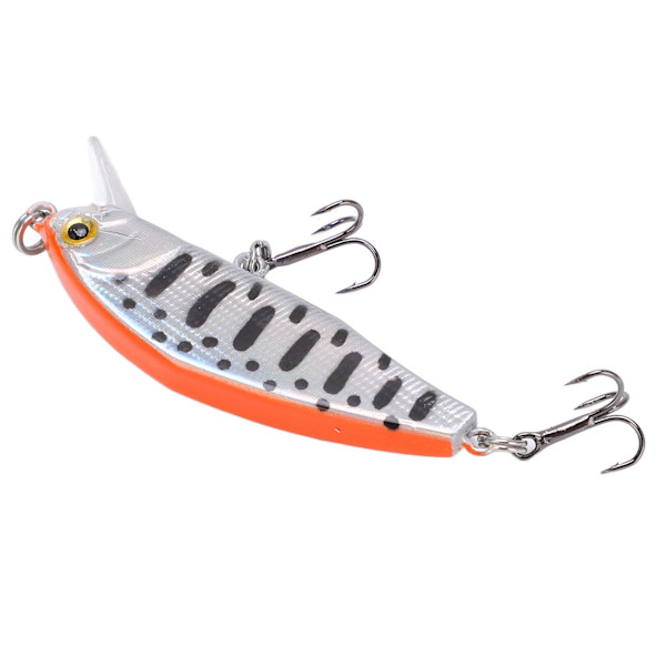 Fiske lokker eksplosiv farge spesial fiske lokker med krok for ferskvann saltvann7#