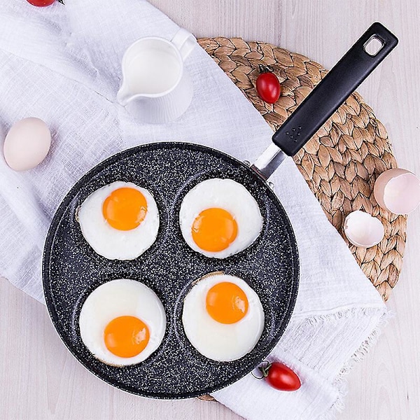Stekpanna i aluminiumlegering med non-stick-beläggning - Perfekt för pannkakor, stekta ägg och mer!