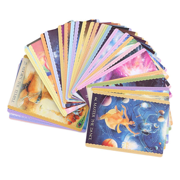 44 kortlekar Cosmic Dancer Oracle Tarot Engelsk spådom Prognoskort Underhållning Brädspel
