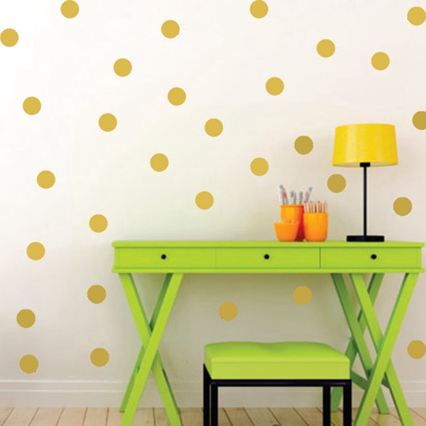 Avtakbare Dot Wall Stickers Decal Barn Barnerom Spots Dekor