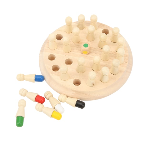 Wooden Memory Chess Game - Forbedre tidlig utdanning og logikkutvikling