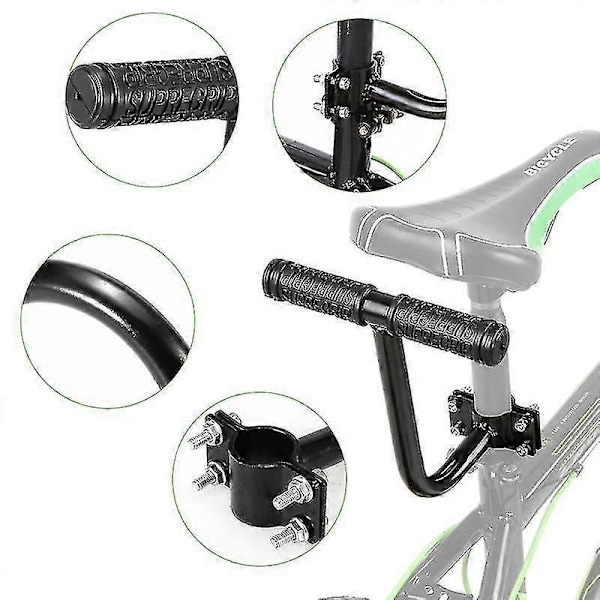 Cykel Tilbehør Dele Bicicleta Cykel Bagsæde Sadel Cykel Barnesæde Med Ryglæn Med Ha -DGJR 3PCS