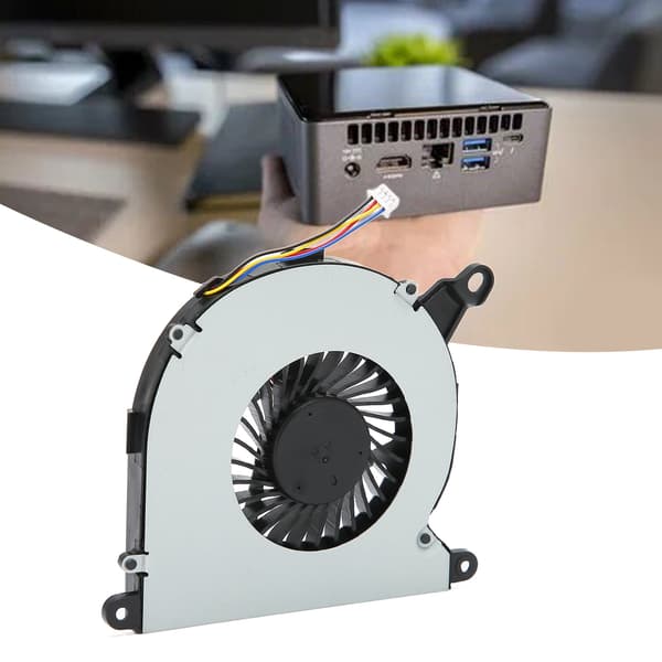 CPU Køleventilator 4 Pin Stærk Varmeafledning CPU Køler til Intel NUC8i7BEH NUC8i3BEH NUC8i5BEH NUC8i5BEK