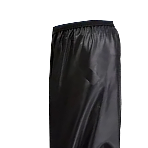PVC-sadesuojat, vedenpitävät, kevyet, liukuesteiset, korkeat, mustat, 40 cm, pohkeen puoliväliin