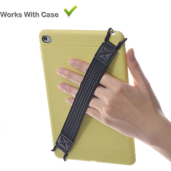 Universell sklisikker håndstroppholder for iPad og nettbrett-PC (kun håndstropp)