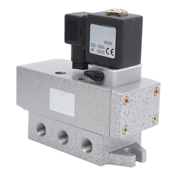 2-positions 5-vägs magnetventil Enkel elektrisk kontroll pneumatisk utrustning G1/8in K25DH-6AC 220V