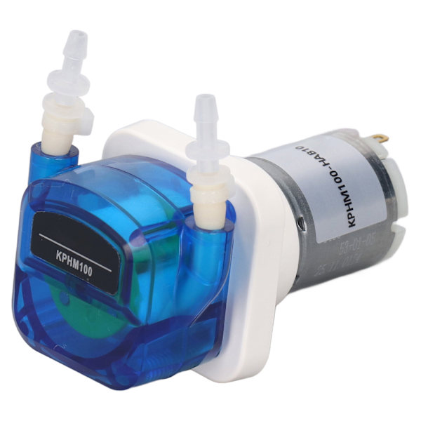 Mini peristaltisk pumpe 180 ml per minutt 6W selvpumpende væskedoserings pumpe for laboratorium 12V