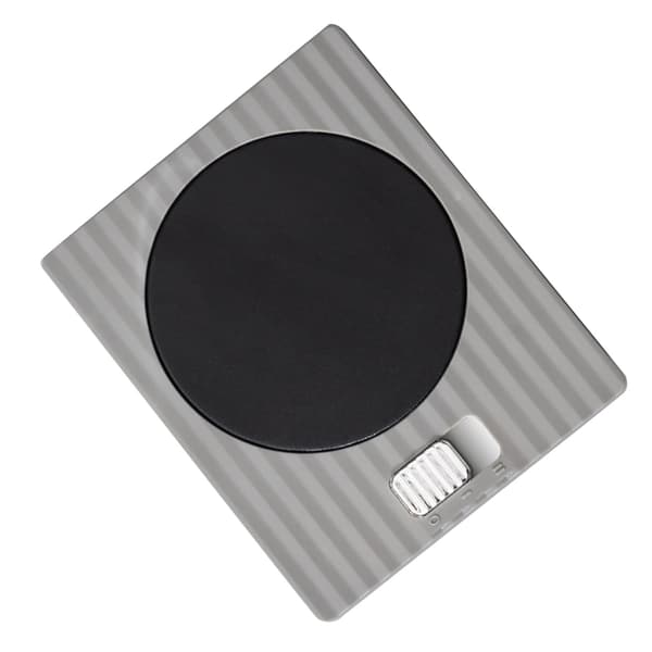 Koppvarmer 2 temperaturer 2 moduser Justerbar konstant temperatur USB drikkevarmer for eggkake våtservietter 220V grå