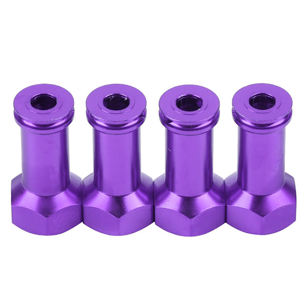 Forlengelseskobling 24mm lengre kombineradapter for Traxxas Slash 1/16 RC-bil (lilla)