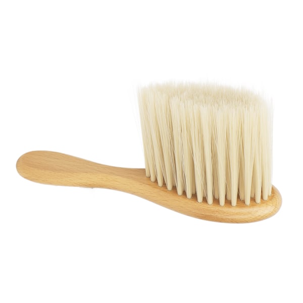 Face Duster Brush Nylon Professional Pyökkipuuta Pehmeä Clean Neck Duster Harjat Parturille