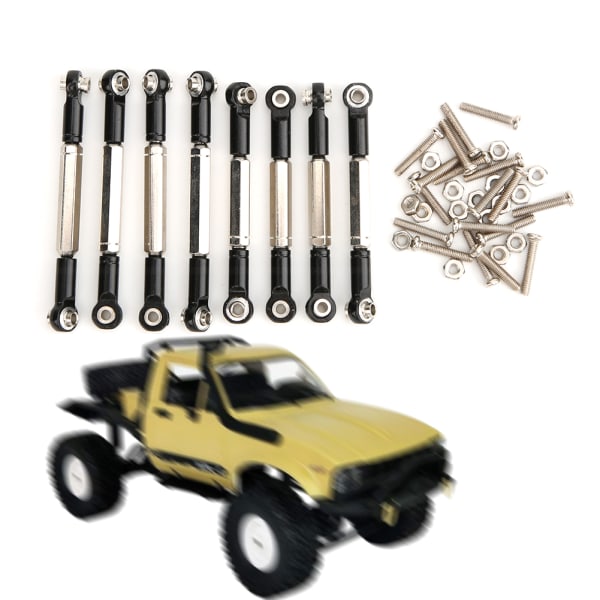 Etu-/takaservon yhdystangon RC-lisävaruste sopii WPL B14 C14 FY001 1/16 RC-autoon