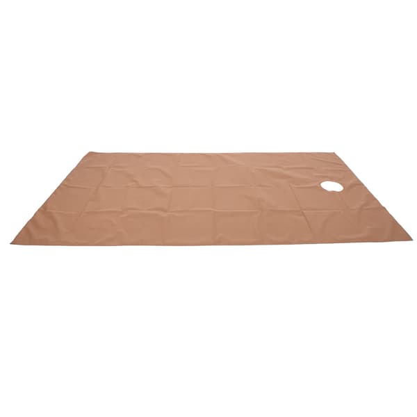 Lakan som andas, vattentät polyesterfiber, massageöverdrag för skönhetssalong 200x115cm Mörk kaffe