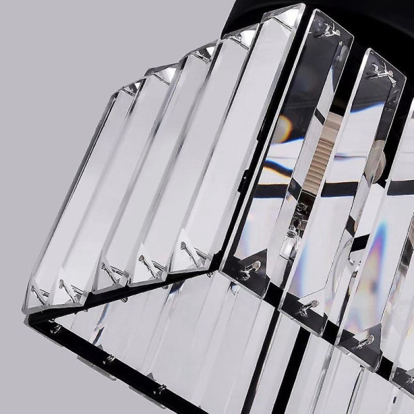 Moderne minimalistisk LED krystall taklampe, elegant taklampe, unik individualitet