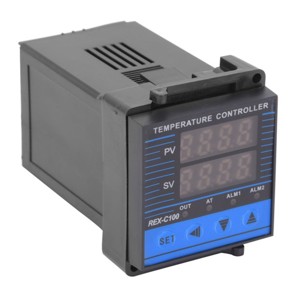 Digital temperaturregulator Intelligent højfølsom relæudgang REX-C100 0-400℃