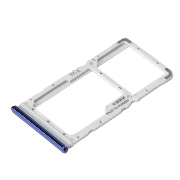 Simkortsbricka Set Plastborste Utmatningsstift Lagringskorthållare Smartphone Tillbehör för Redmi Note 8 Pro Blue