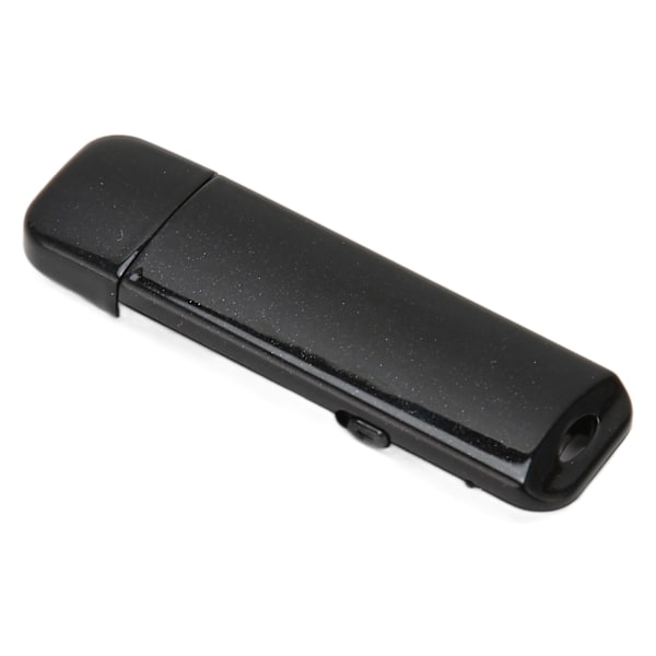 Digital USB Röstinspelare U Diskformad AI Intelligent HD Brusreducering Röstaktiverad USB Flash Drive Recorder Neutral Engelsk, Svart 8GB
