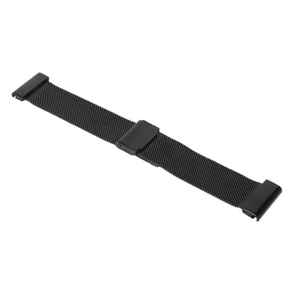 Urrem i rustfrit stålnet, justerbar urrem med hurtigudløsning 26 mm, passer til Garmin Fenix 7X 6X 5X Sort