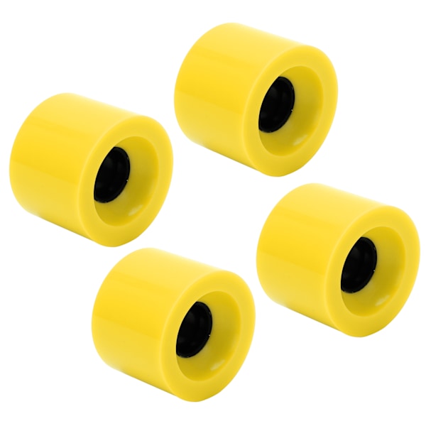 PUENTE 4 kpl 60x45mm rullalaudan pyörät 78A Longboard Cruiser -pyörät Varaosat Keltainen