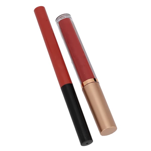 Matte Flydende Læbestift Læbeblyant Sæt Vandtæt Langtidsholdbar Lipgloss Makeupsæt