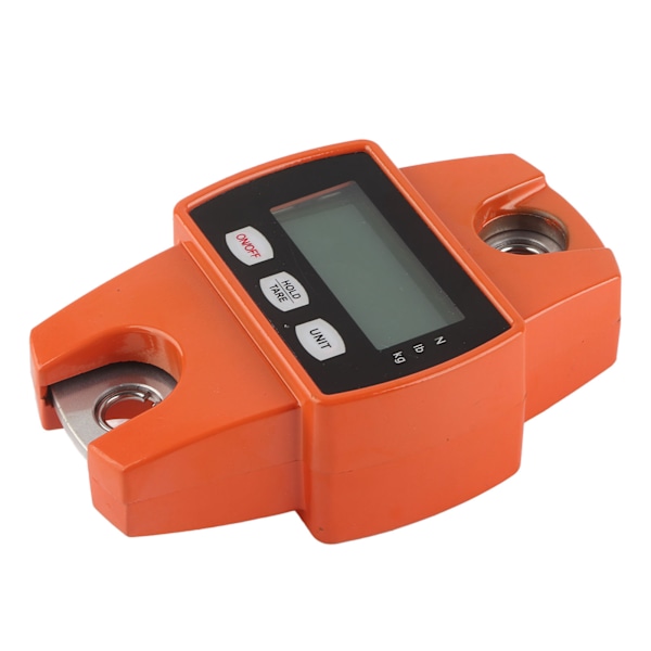 Bärbar LCD digital elektronisk hängande viktvåg 300 kg med krok