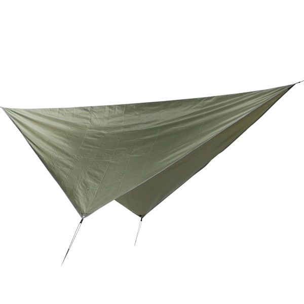 360x290cm Camping Tält Vattentät Multifunktionell Rhombus Baldakin Strandskugga TygArmégrön