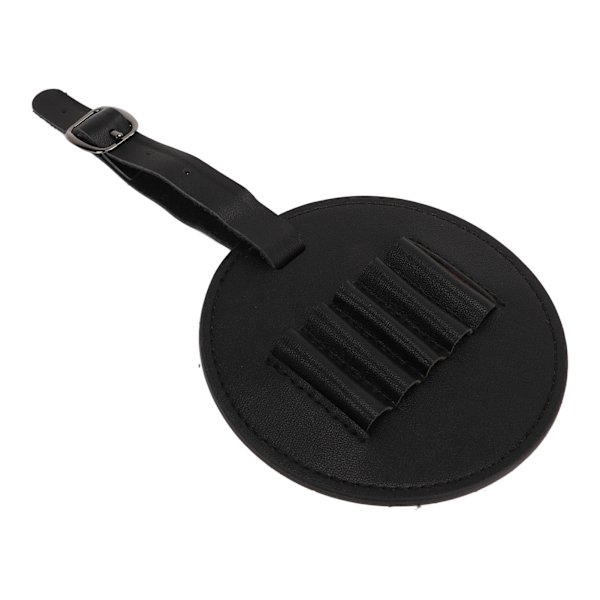 Golf Tee Holder Organizer Carrier Bærbar PU Læder Golf Tee Opbevaringspose til Golfspillere Mænd Kvinder Sort
