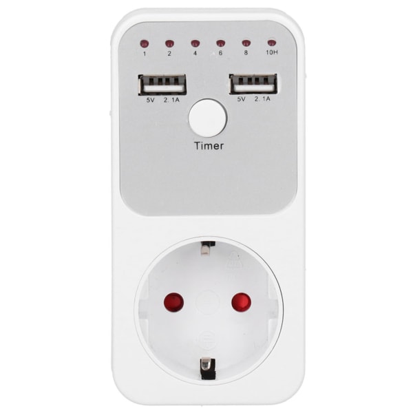 180~260V USB Smart Digital Nedtellingstimer Sokkel for Datamaskin Telefonlader