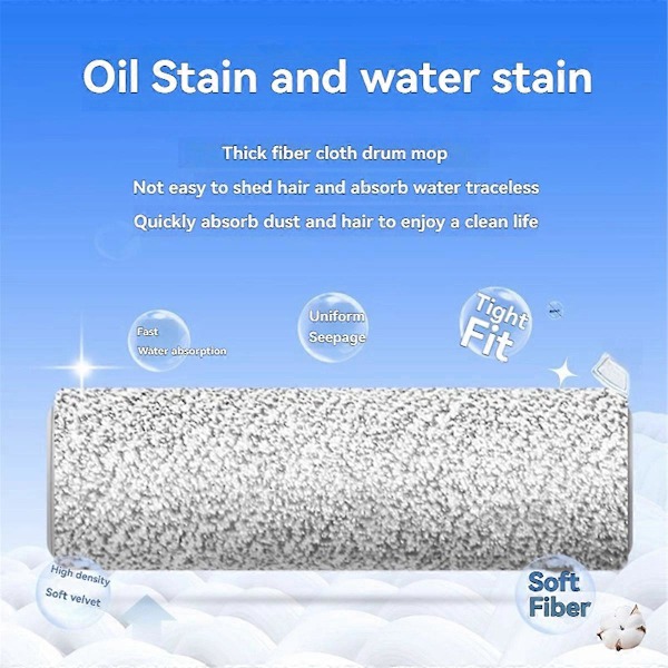 21 stk. reservedele til Ecovacs X8 PRO X8 PLUS AI støvsuger som vist