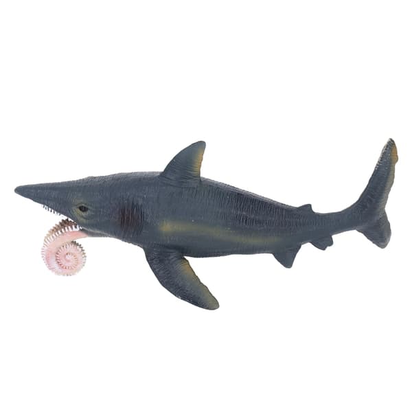 Simulering Haj Model Naturtro Levende Pædagogisk Helicoprion Model Legetøj Havdyr Legetøj til over 3 år