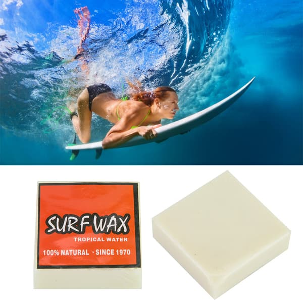 Høykvalitets Anti-skli Surf Wax Surfebrett Skimboard Skateboard Voks (rød)