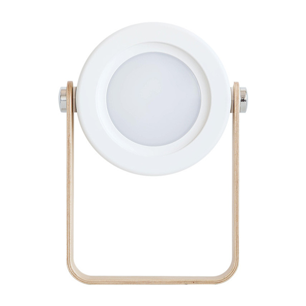 LED-lykta nattlampa hopfällbar teleskopisk USB-bordslampa utomhus barn 3D-gåvor elegant vit