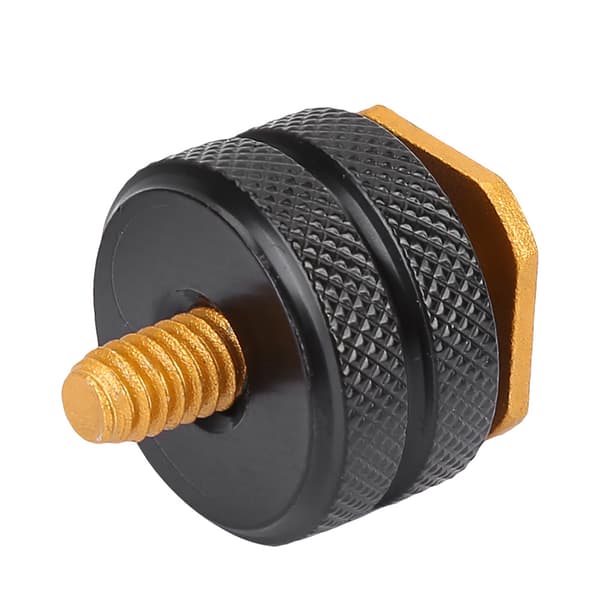 Flash Hot Shoe Adapter Mount - 1/4\" Tripod Skrue Holder Tilbehør