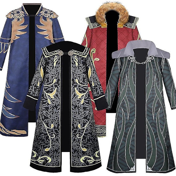 Hogwarts Legacy skoluniform Cosplay-dräkt för vuxna XL Gryffindor