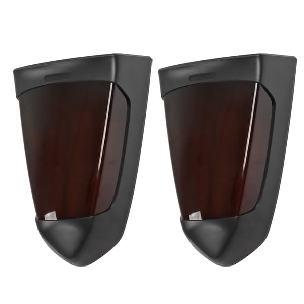 2 STK Smart Lyskontroll Solcellelys LED Utendørs Dekor Solcellelys Vanntett Solcelle Vegglampe
