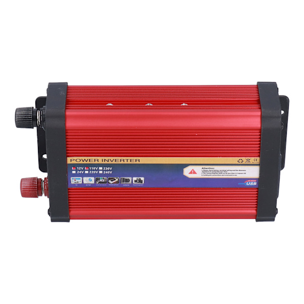 Bilstrømomformer modifisert sinuskurvekonverter dobbel USB-porter 650W hurtiglading for arbeidsturer 12V‑110V
