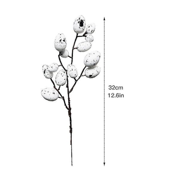 Påskägg Skum Påskägg Äggblomstergirlang Högtidsdekorationer