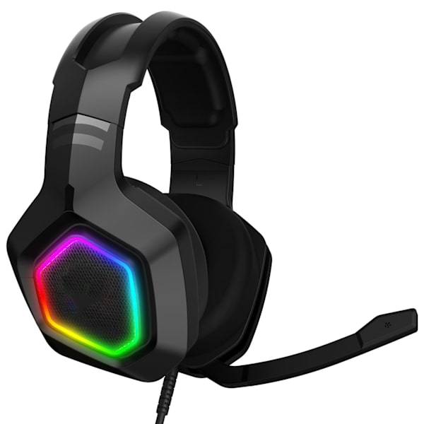 Gaming Headset Bass Stereo Komfortabel Naturlig Bærbar E Sports Headset til PS4 og pc'er 7.1 Kanal