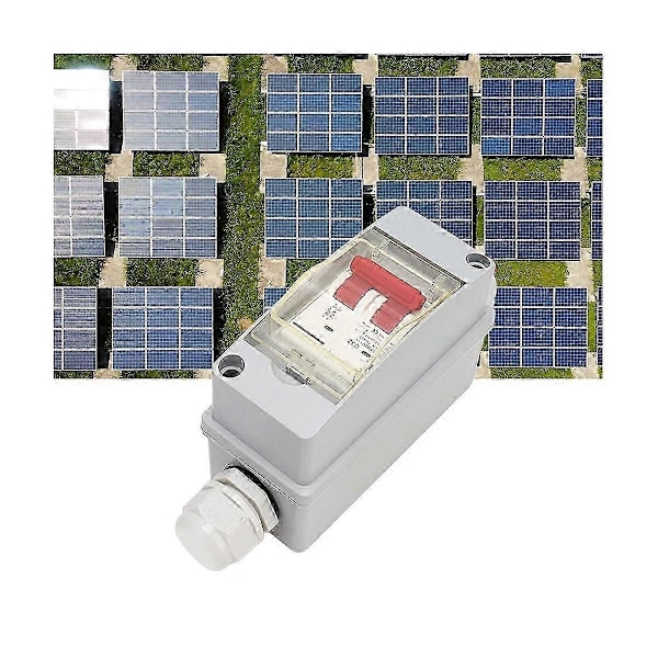 32A 500V PV DC Afbryderkontakt 2P Solstrøm Sink Belastningsskift Luftkontakt Miniaturekredsløb