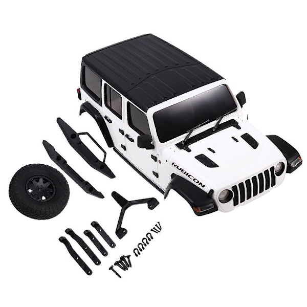 Kaross Kaross Mini Z Mini-Z för 1/24 Axial SCX24 RC Bildelar Vit